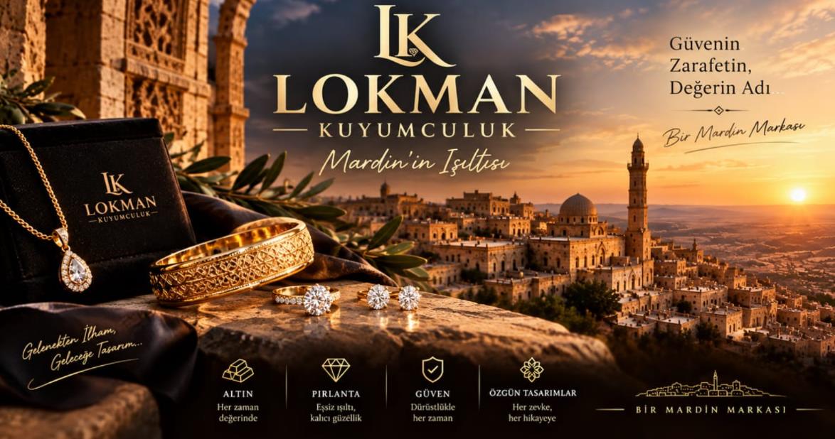 Lokman Kuyumculuk - Mardin'in Takı, Gümüş ve Pırlanta Markası
