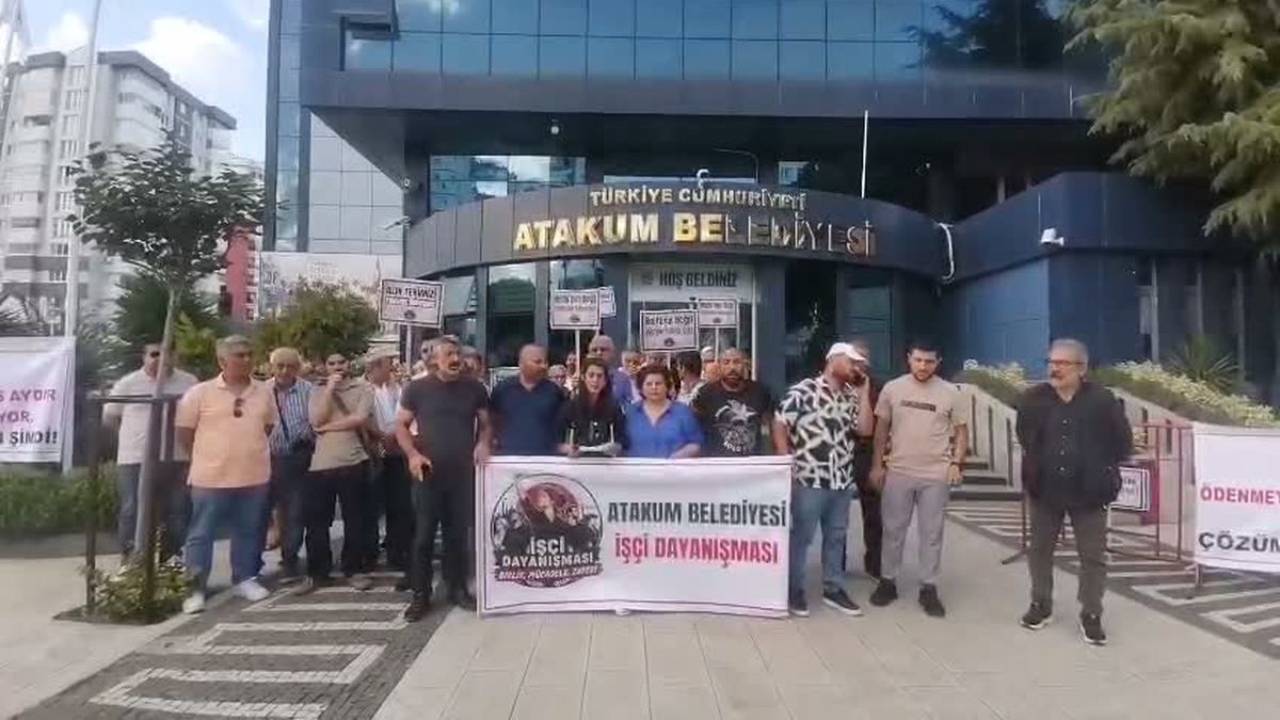 Atakum Belediyesi’nde Maaş Ödemeleriyle İlgili Eylemler Büyüyor