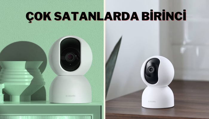 En çok satan Xiaomi C400 gülümseyen akıllı kamera Kasım ayına özel indirimde