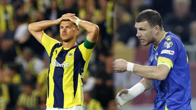Son Dakika Spor Haberleri | Fenerbahçe'de Edin Dzeko tarafından şok! Yaralanmalar nedeniyle duwend yok