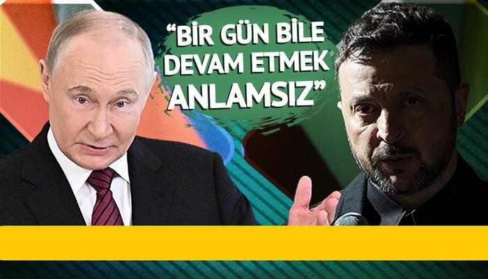 Zelenskiy, İstanbul'u öneren Putin'e, dünyaya bir cevap önerdi: Katılıyorum, ama hikaye hariç!