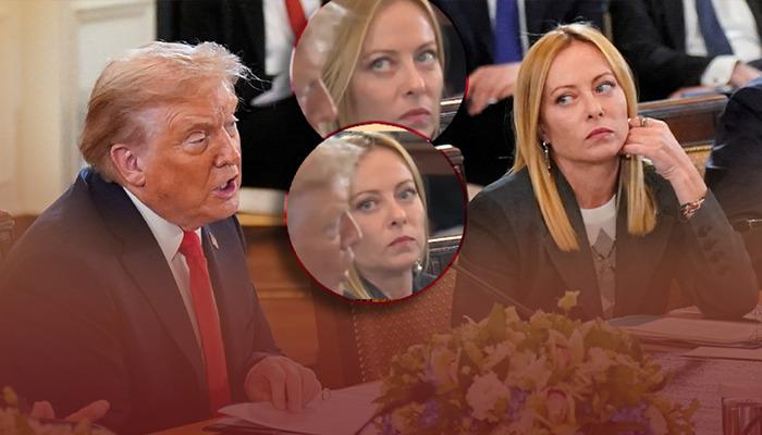 Dünya o anlardan bahsediyor! Bu sefer hareketleriyle gündemde: Trump önce güldü ve sonra …