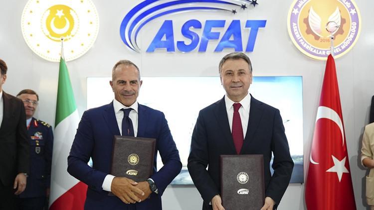 ASFAT ve Magnaghi Ortak Girişim Sözleşmesinin İmza Töreni