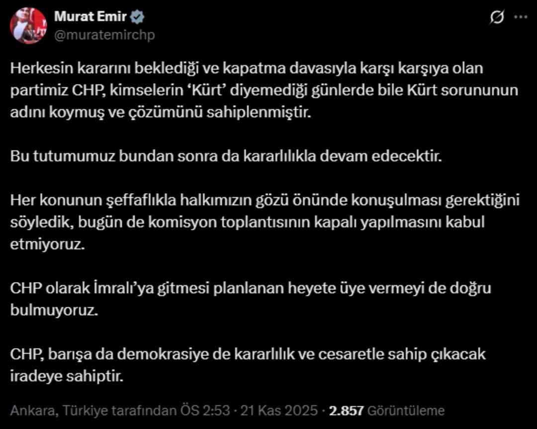 Son dakika | İmralı meselesi resmen çözüldü: Komisyon tarihi karar verdi, CHP basına kapalı toplantıyı terk etti! İşte İmralı'ya gidecek isimler: 2